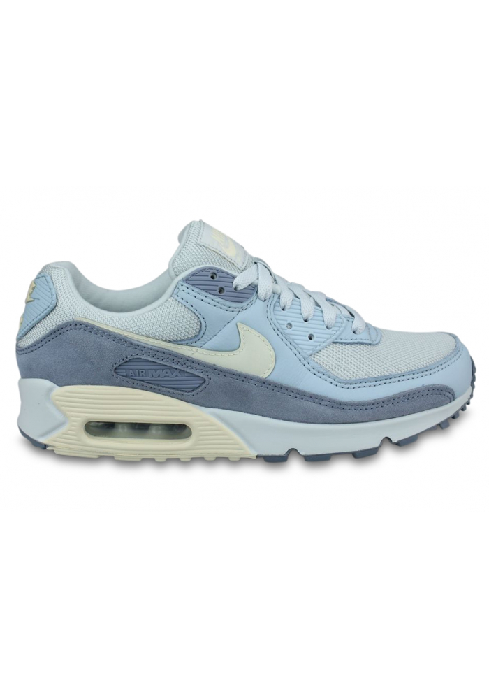 Nike Air Max 90 Cobalt Bliss Womens Running Shoes White, 48% OFF